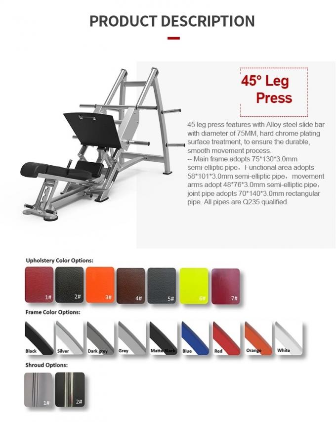 A5 45° Incline Leg Press, Leg Press of Fitness Equipment